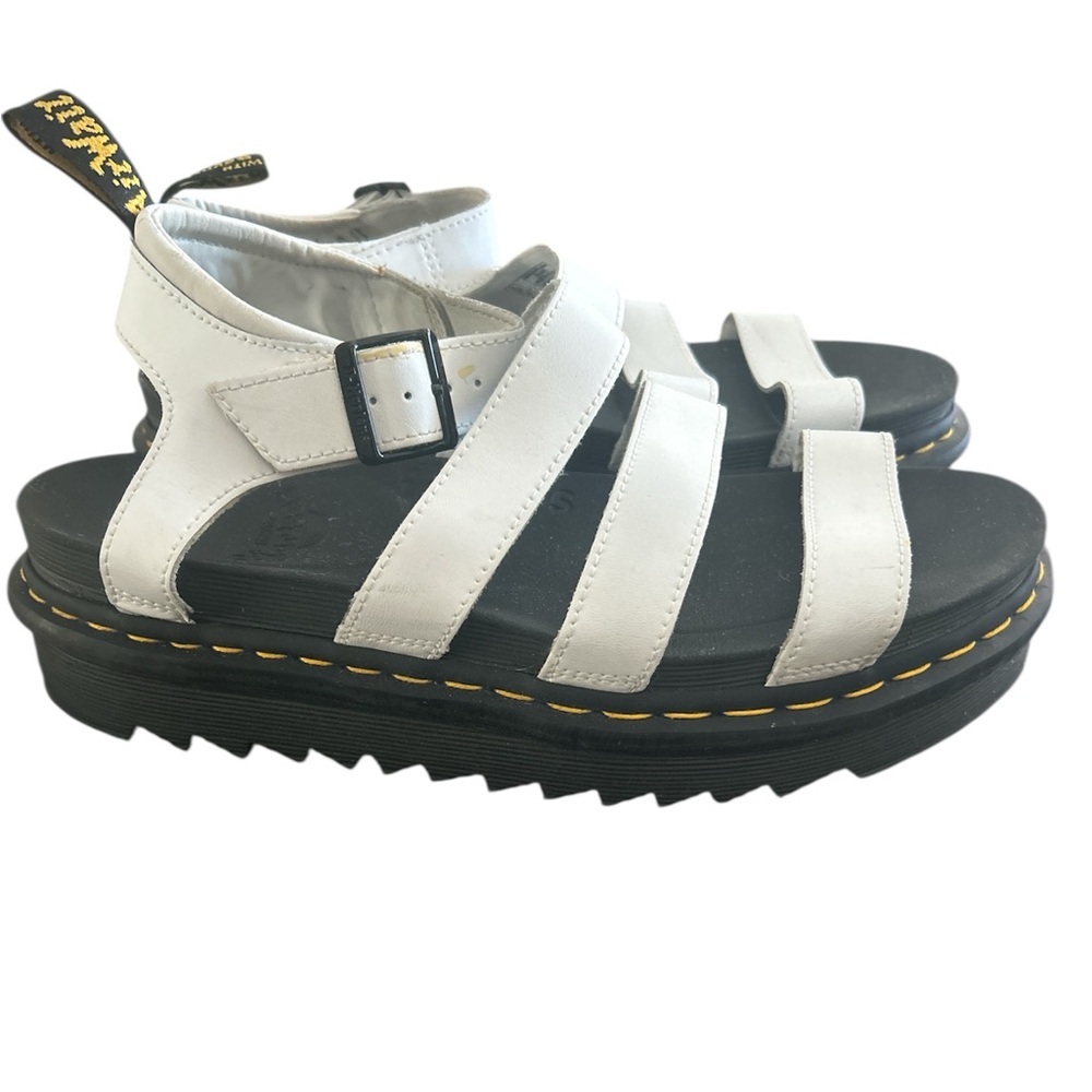 WOMEN'S DR. MARTENS BLAIRE PLATFORM SANDALS SIZE 11 US/L - Picture 5 of 12